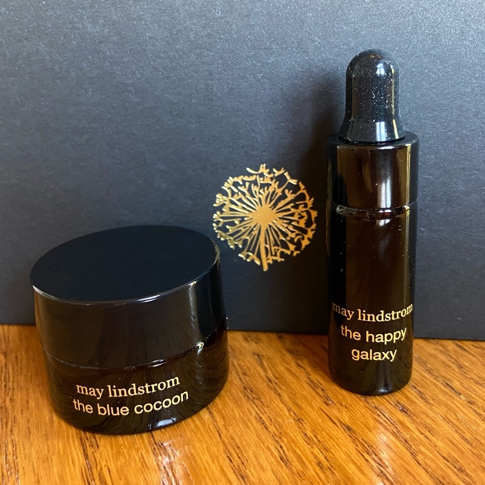 May Lindstrom happy galaxy and blue cocoon samples